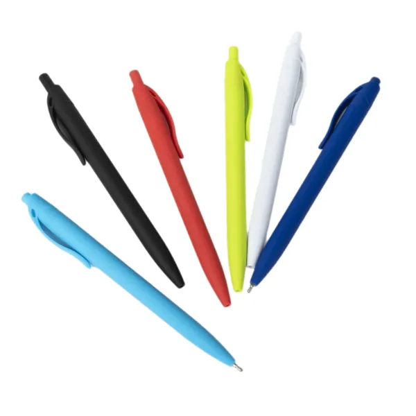 Refillable Solid-Color Ballpoint Pen