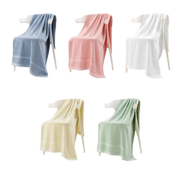 Pure Cotton Soft Absorbent Durable Towel Set