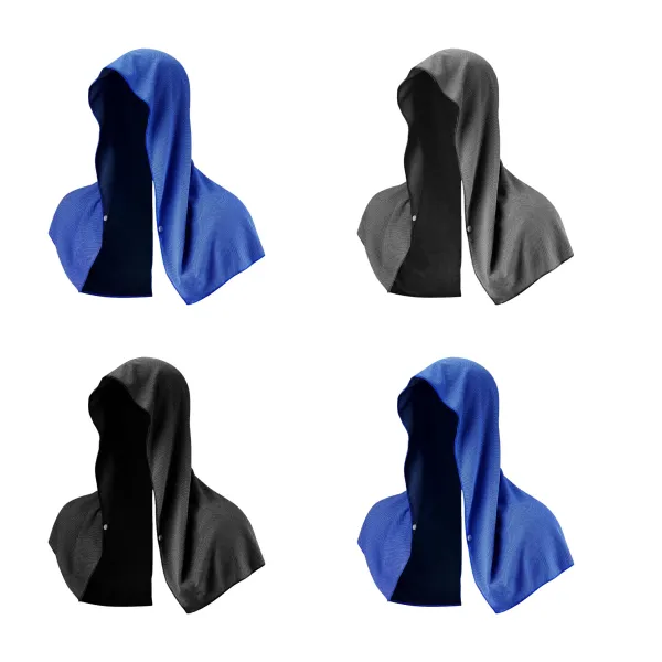 Hooded Snap-Closure Quick-Dry Cooling Sports Towel