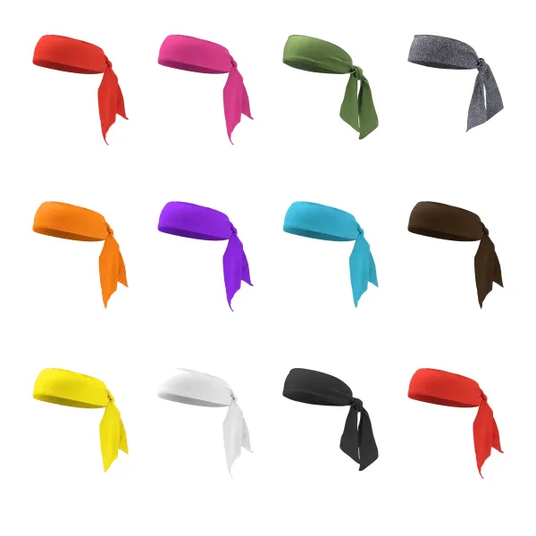 Moisture-Wicking Stretchy Athletic Sweat Headband
