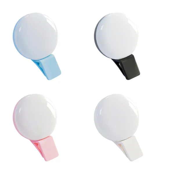 Clip-On Adjustable LED Smartphone Selfie Fill Light
