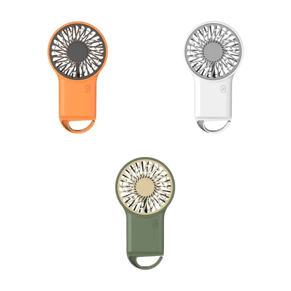 Rechargeable Three-Speed Clip-On Mini Personal Fan