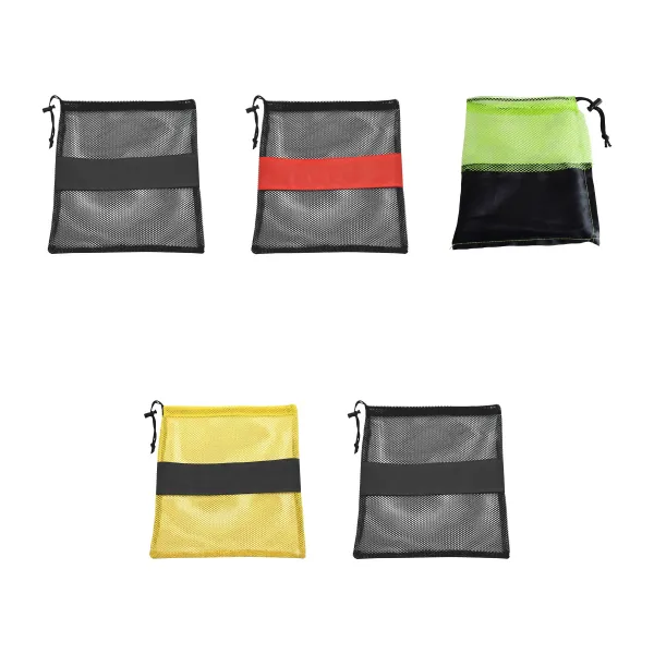 Ventilated Mesh Drawstring Drain-Through Sports Bag
