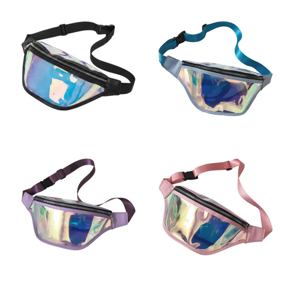 Clear Vinyl Waterproof Stadium Event Waist Fanny Pack