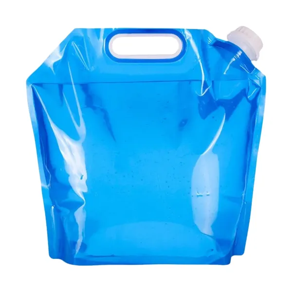 Leak-Resistant Fold-Flat Collapsible Water Storage Bag