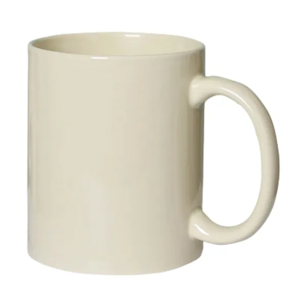 Full-Color Beige Ceramic Sublimation Heat-Press Mug