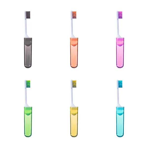 Retractable Soft-Bristle Folding Travel Toothbrush