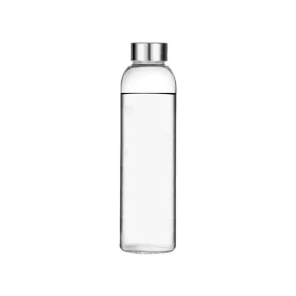 17 oz Portable Glass Sports Bottle