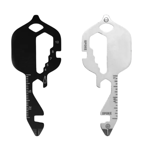 Rust-Resistant Stainless Steel Keychain Multi-Tool