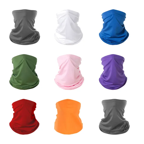 Ergonomic Stretchy Ice-Silk UV Sun Protection Face Mask