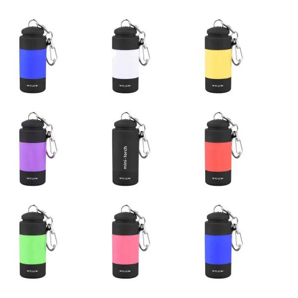 Battery-Free USB Rechargeable Keychain Mini Flashlight