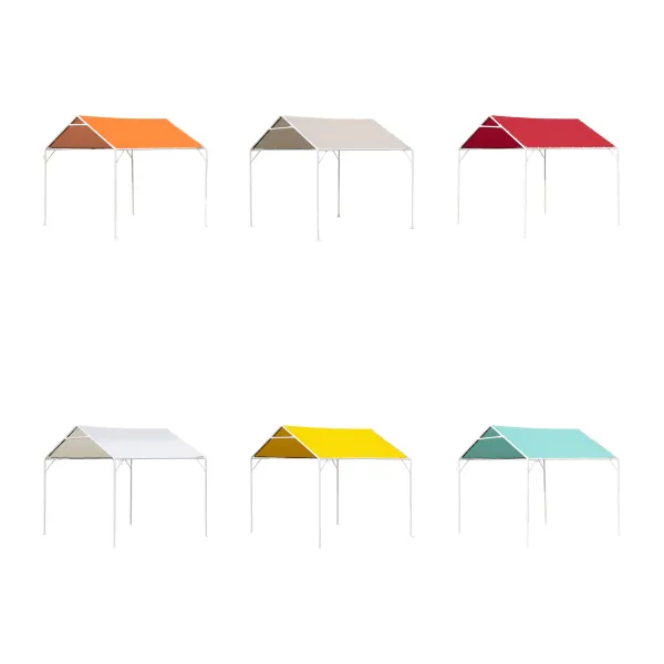 Open-Side Pop-Up Canopy Camping Sun Shelter Tent