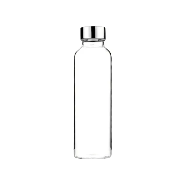 14 oz Clear Glass Water Bottle