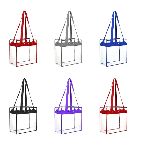 Venue-Regulation Clear Transparent Event Tote Bag