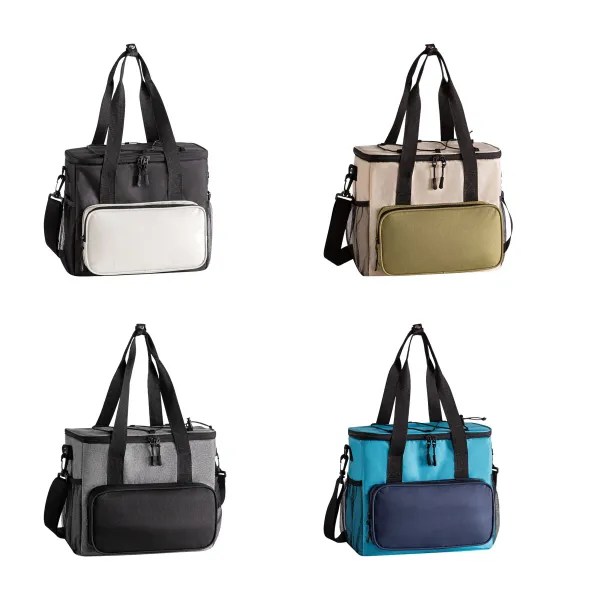 SBS-Zipper Wide Mouth Thermal Insulated Lunch Box Bag