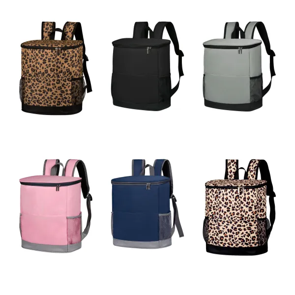 Leakproof-Shell Nylon Insulated Picnic Cooler Backpack