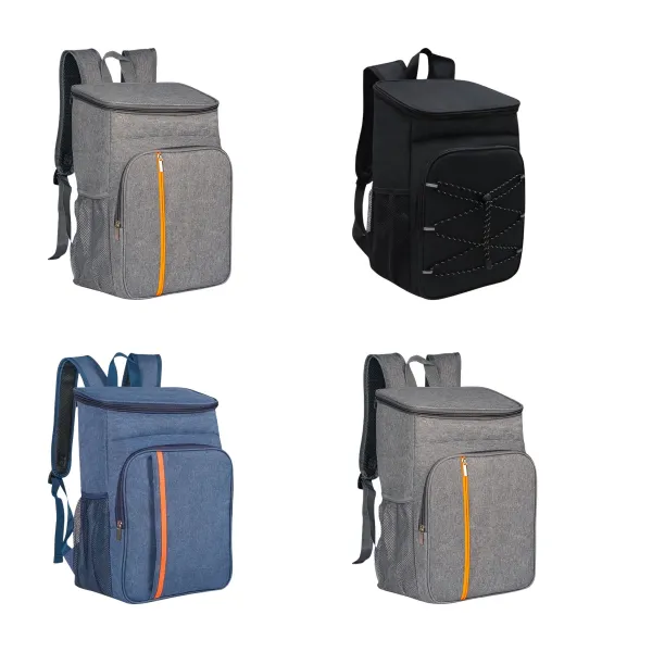 Wide-Opening Insulated Cooler Hiking Backpack Pack