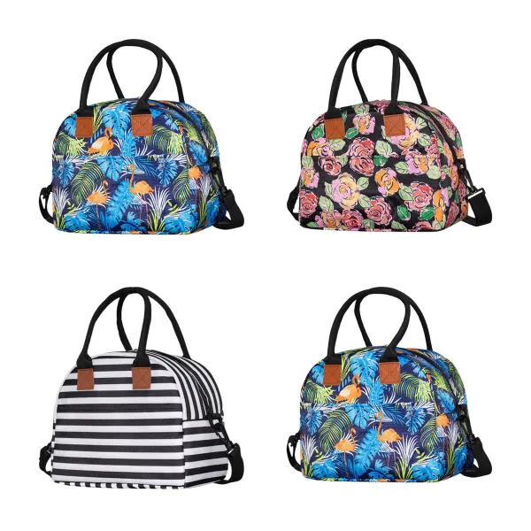 Upright Stand Leak Proof Insulated Lunch Carrier Bag