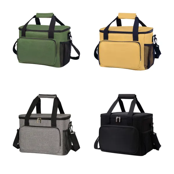 Dual-Carry Oxford Cloth Insulated Lunch Tote Bag