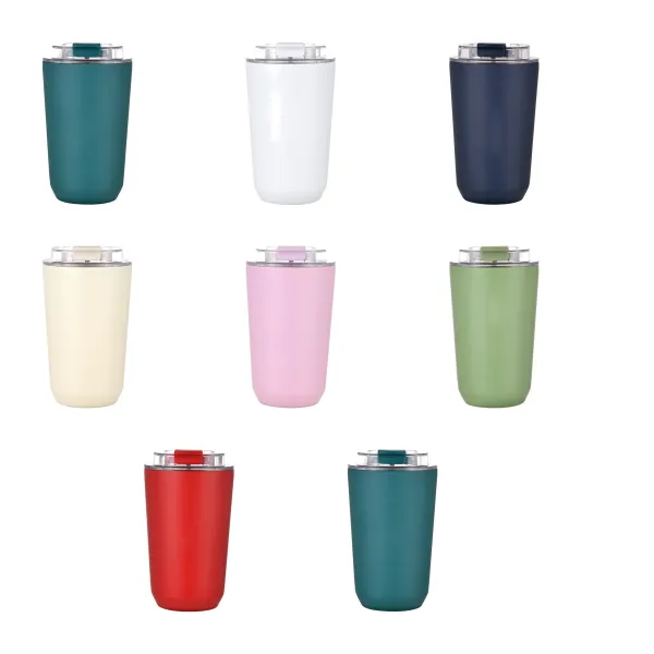 Cup-Holder-Fit Insulated Car Cup Travel Tumbler