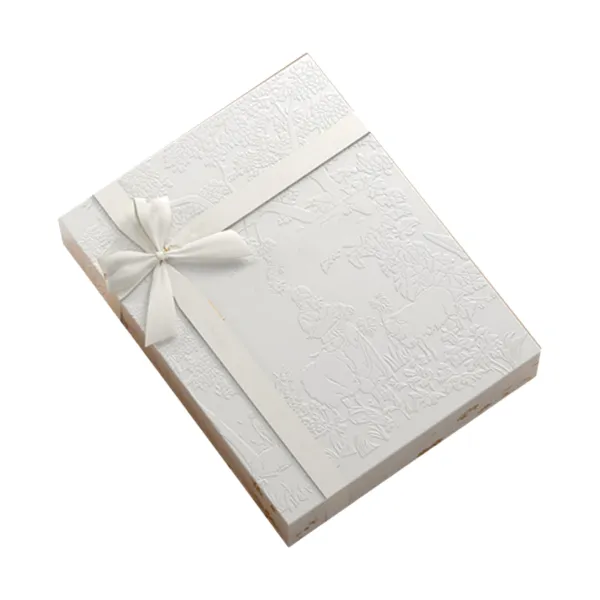 Separate Lid Base Two Piece Rigid Keepsake Box