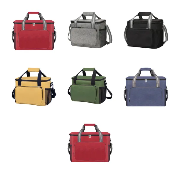 Wide-Opening Waterproof Oxford Picnic Cooler Bag