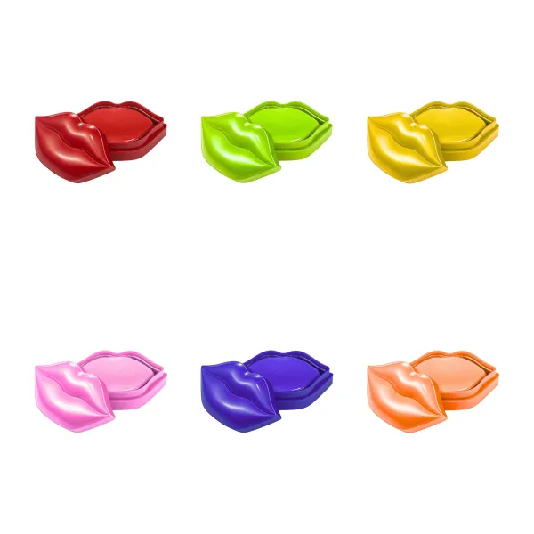Dry-Lip Hydrating Gel Lip Mask Pads Set