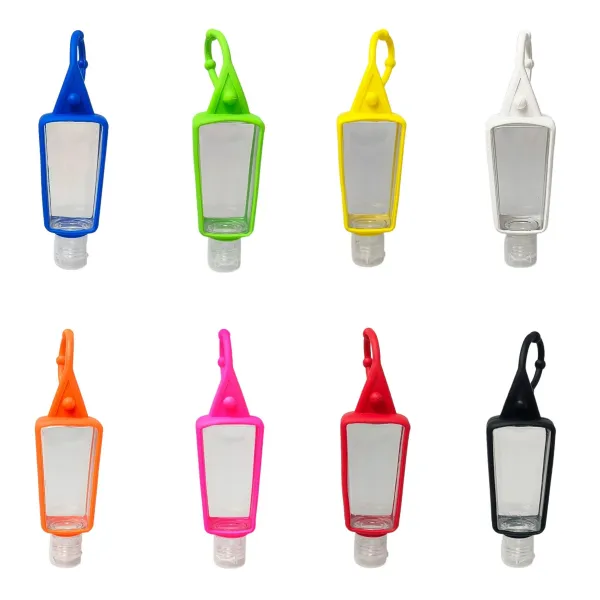 Silicone Hand Sanitizer Holder with Strap