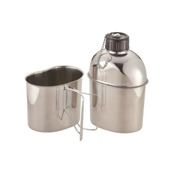 Stainless Steel Camping Canteen Set