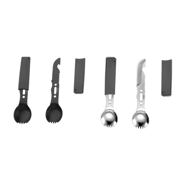 All-In-One 3" 1 Camping Flatware Tool