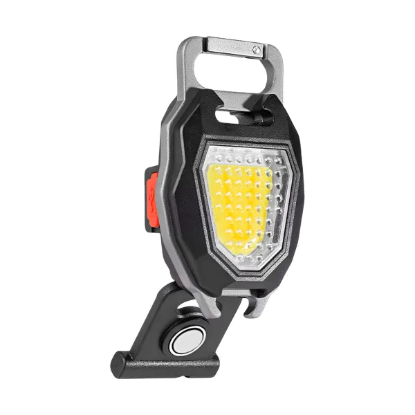 Flasher-Mode Multifunction Keychain Work Light