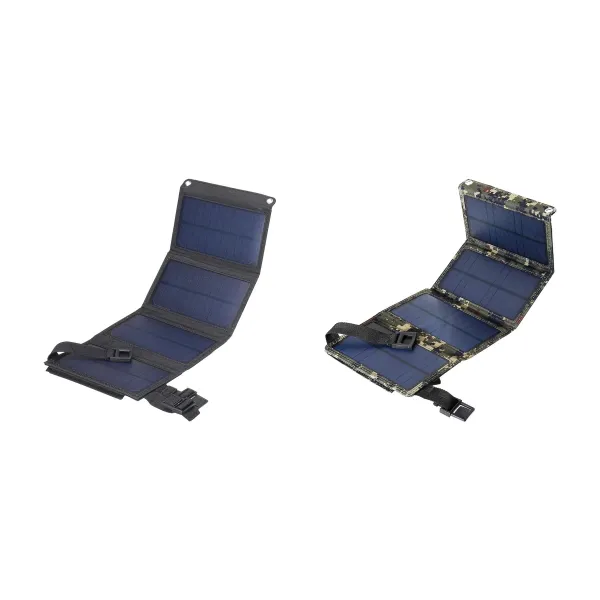 Foldable-Panel USB Solar Phone Charger Power Bank