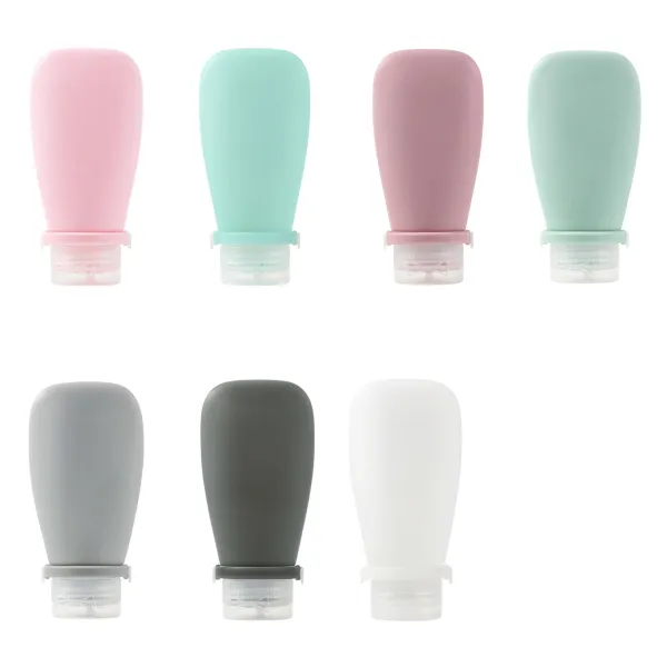 Leak-Proof Silicone Shampoo Travel Bottle Set