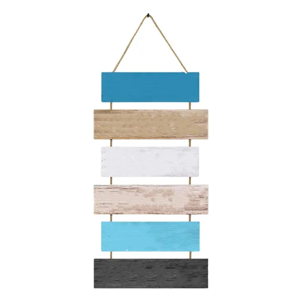 Layered-Set Rustic Wooden Wall Decor Plates