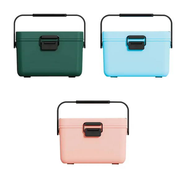 Thick-Insulation Travel Food Cooler Bag Tote