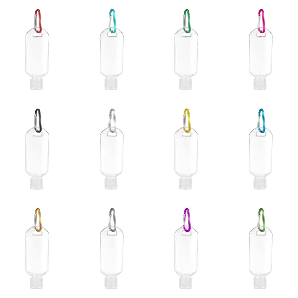 Clip-On Refillable Hand Sanitizer Bottle
