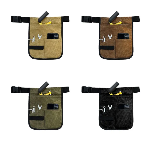 Heavy-Duty Canvas Camping Tool Gear Bag Tote