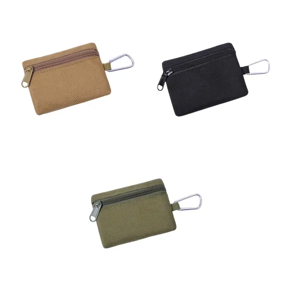 Metal-Clip Mini Oxford Clip On Utility Pouch