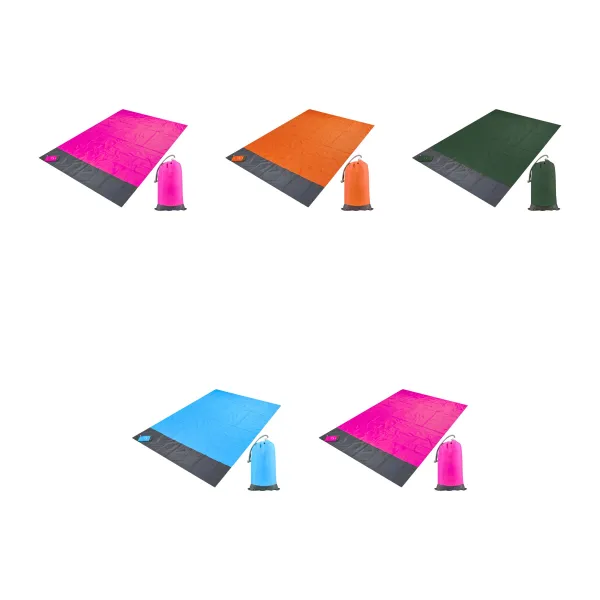 Strap-Roll Polyester Foldable Camping Picnic Blanket