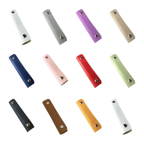 Tailored-Fit Leather Luggage Handle Grip Wrap