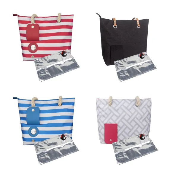 Spout-Equipped Insulated Wine Tote Pour Spout Carrier