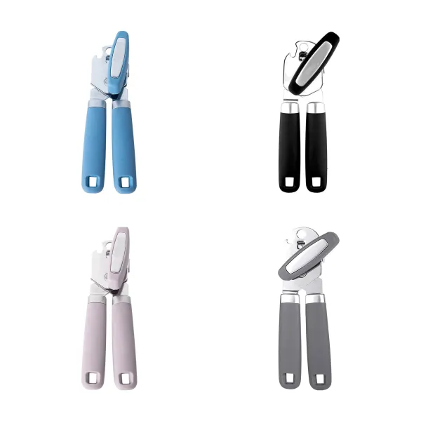 Magnet-Built Ergonomic Stainless Manual Can Opener