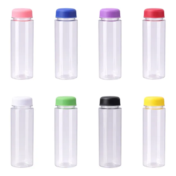 Wide-Mouth Clear Reusable Water Bottle