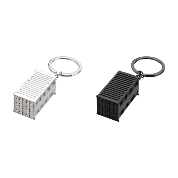 Tiny-Container Mini Metal Container Keychain Charm
