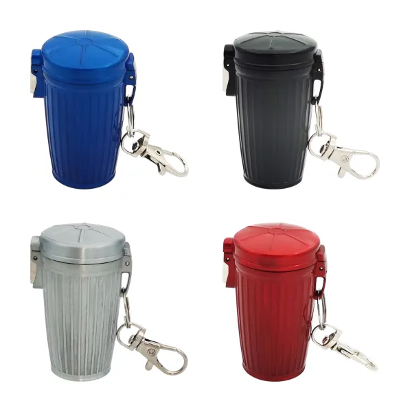 Odor-Seal Portable Lidded Ashtray Case