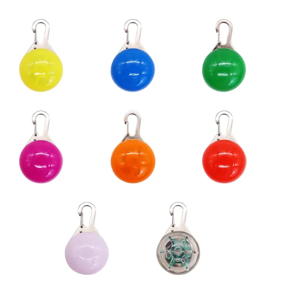 Light-Up LED Pet Safety Collar Pendant