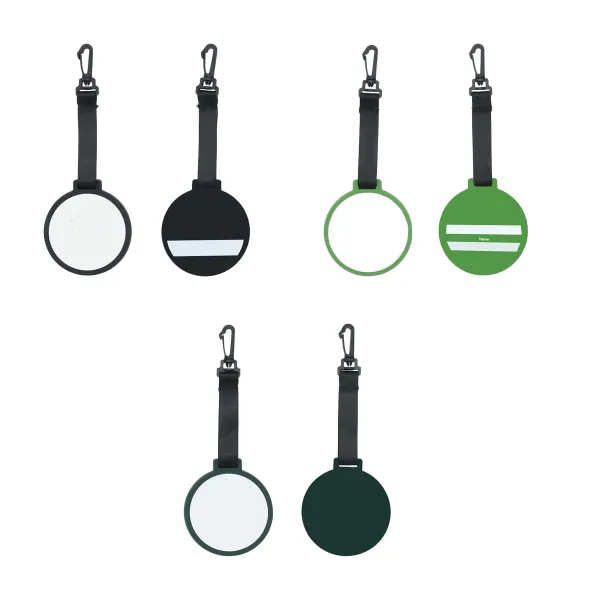 Strap-Secure Golf Bag Luggage ID Tag