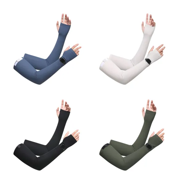 UPF-50 UV Outdoor Cooling Arm Sleeves