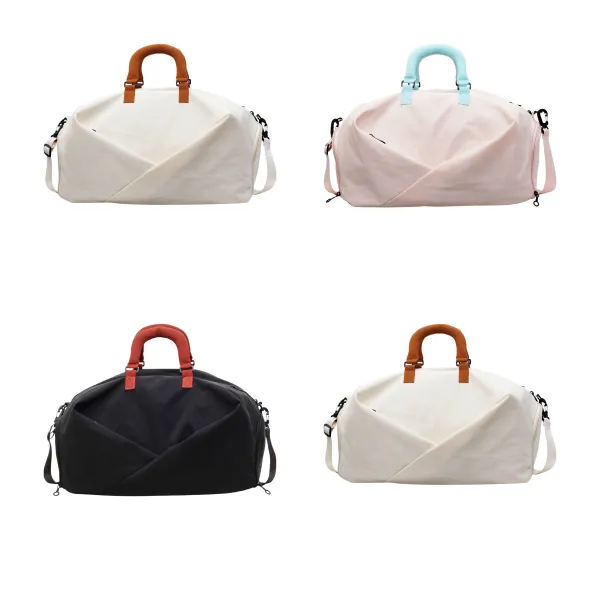 Dry-Wet-Pocket Water Resistant Womens Travel Duffel