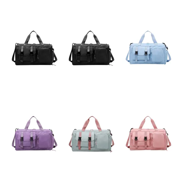 Wet-Dry-Pocket Spacious Dry Wet Gym Tote Bag